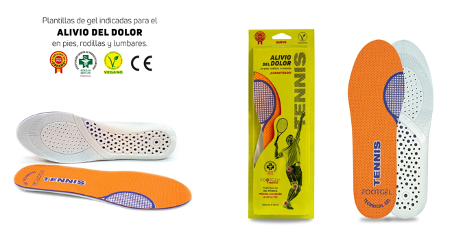 PLANTILLA FOOTGEL TENIS